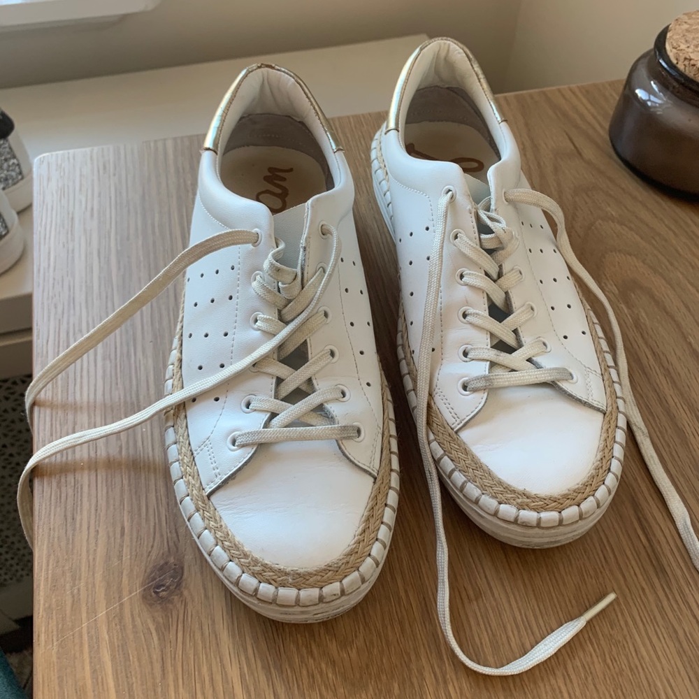 Sam Edelman white sneakers